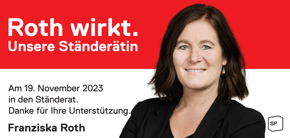 Franziska Roth in den Ständerat!